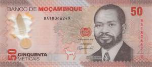 Mosambik p156a 50 Meticais 2024